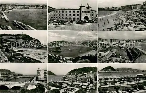 AK / Ansichtskarte San_Sebastian__Pais_Vasco_ES Teilansichten 