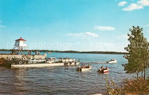 AK / Ansichtskarte Oka_Quebec_Canada Traversier Ferry Lac des Deux Montagnes 