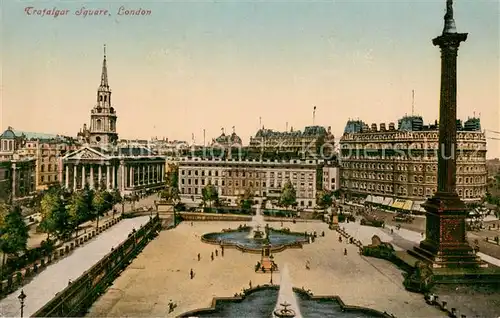 AK / Ansichtskarte London__UK Trafalgar Square 