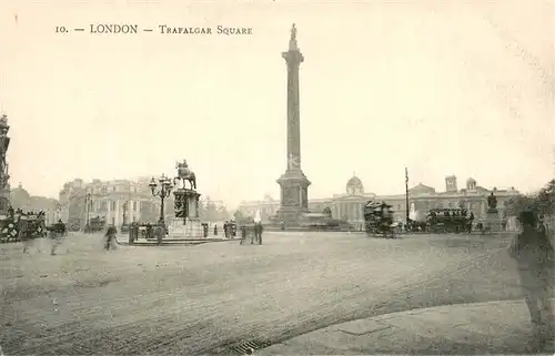 AK / Ansichtskarte London__UK Trafalgar Square 