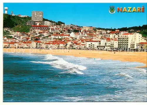 AK / Ansichtskarte Nazare_Portugal Costa da Prata Praia Strand Nazare Portugal
