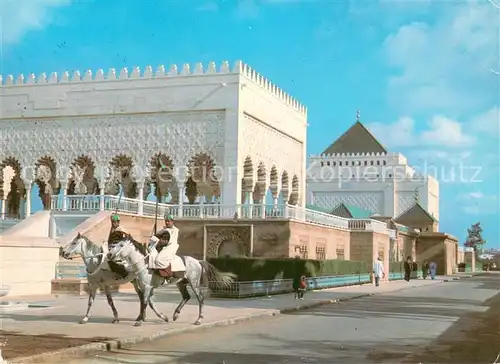 AK / Ansichtskarte Rabat_Marokko Mausolee Mohammed V Musee et tombeau Rabat Marokko