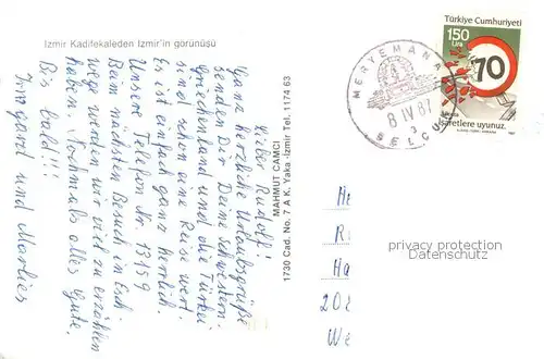 AK / Ansichtskarte Izmir_Smyrne_Smyrna_TK Stadtpanorama 