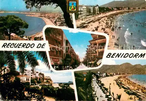 AK / Ansichtskarte Benidorm_ES Panorama Playa Avenida de Martinez Alejos 