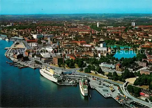 AK / Ansichtskarte Kiel Oslo Kai Faehren Kiel