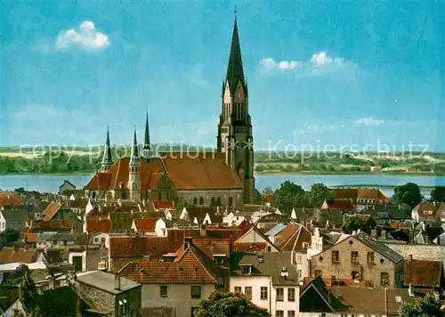 AK / Ansichtskarte Schleswig_Holstein Blick vom Gallberg auf den Dom Schlei Schleswig_Holstein