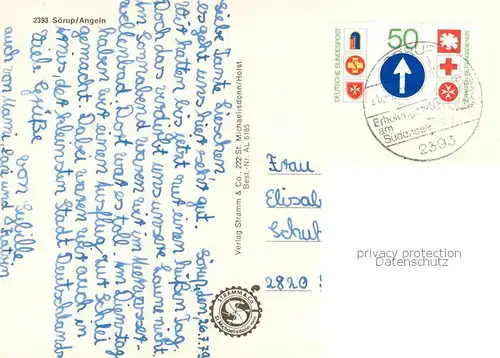 AK / Ansichtskarte Soerup Dingholz Schule Badestrand Reetdachhaus Soerup Dingholz