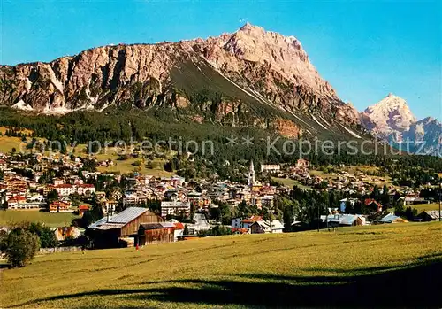 AK / Ansichtskarte Cortina_d_Ampezzo verso il Sorapis e il Monte Antelao Cortina_d_Ampezzo