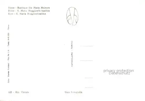 AK / Ansichtskarte Roma__Rom_IT Basilica S Maria Maggiore 