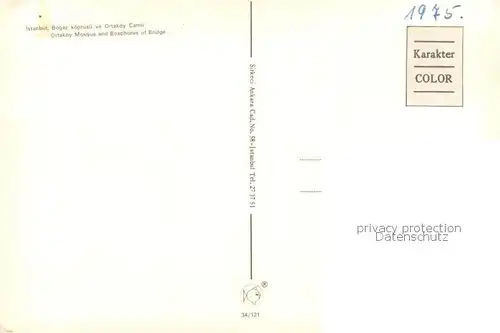 AK / Ansichtskarte Istanbul_Constantinopel_TK Ortakoey Mosque and Bosphorus of Bridge 