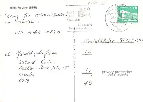 AK / Ansichtskarte Leipzig Karikatur Leipzig