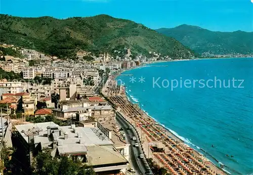 AK / Ansichtskarte Laigueglia  Panorama generale da ponente Laigueglia 