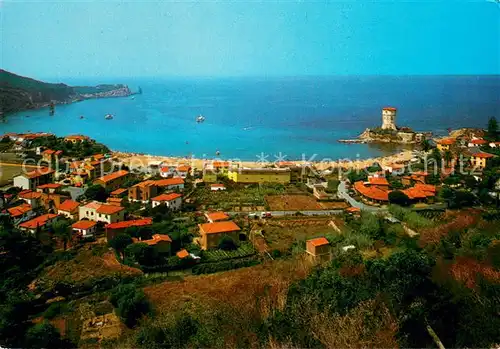 AK / Ansichtskarte Isola_del_Giglio_IT Campese Fliegeraufnahme 