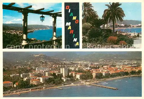 AK / Ansichtskarte Diano_Marina_IT Panorama Angolo di sogno Veduta dall aereo 