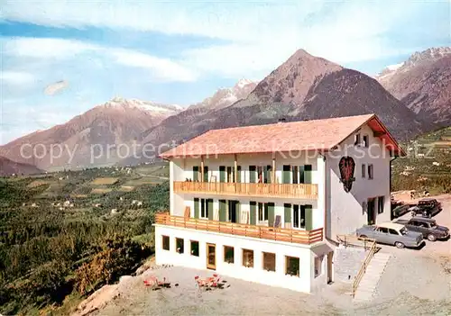AK / Ansichtskarte Schenna_Meran Pension Tirol Panorama Schenna Meran