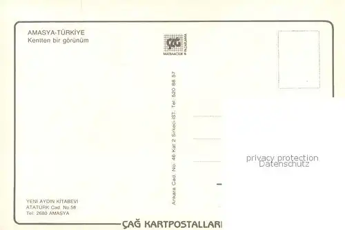 AK / Ansichtskarte Amasya_TK Kentten bir goeruenuem 