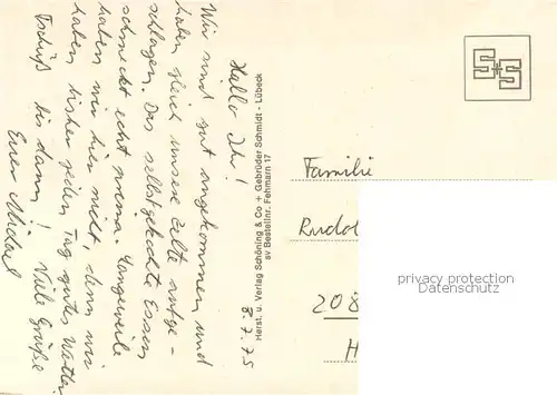 AK / Ansichtskarte Insel_Fehmarn Bruecke Faehrhafen Strand Hotels Bootshafen Insel Fehmarn