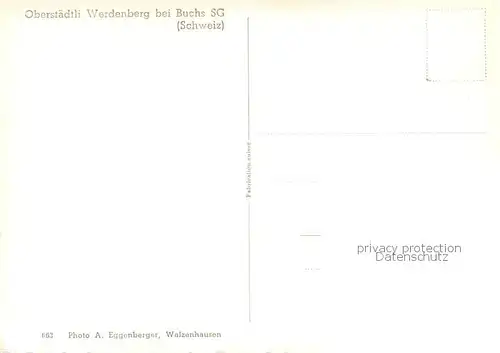 AK / Ansichtskarte Werdenberg_SG Gasse im Oberstaedtli 