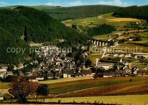 AK / Ansichtskarte Willingen_Sauerland Blick vom Trais Willingen_Sauerland