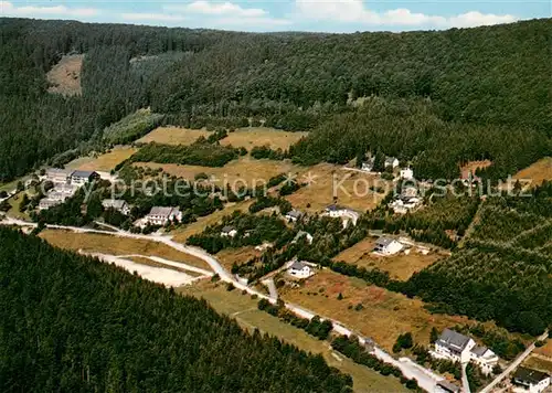AK / Ansichtskarte Willingen_Sauerland Hoppecketal Fliegeraufnahme Willingen_Sauerland