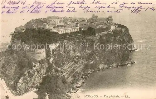 AK / Ansichtskarte Monaco Vue generale aerienne Monaco