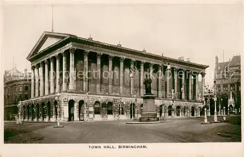 AK / Ansichtskarte Birmingham__UK Town Hall 