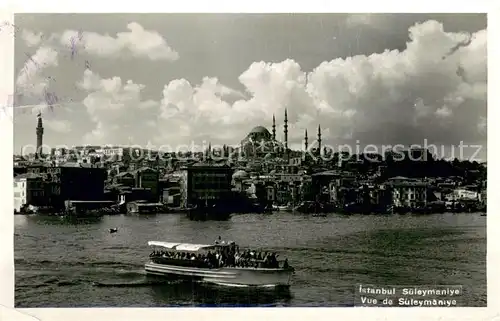 AK / Ansichtskarte Istanbul_Constantinopel_TK Vue de Suleymaniye 