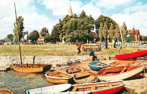 AK / Ansichtskarte Bosham_UK Bootsliegeplatz 