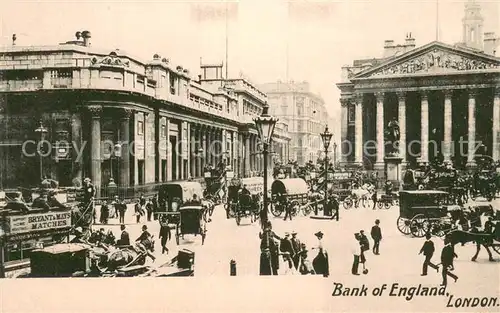 AK / Ansichtskarte London__UK Bank of England 