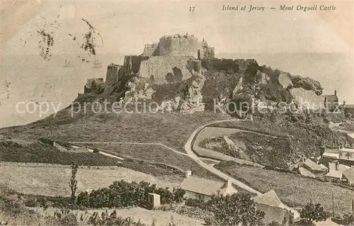 AK / Ansichtskarte Jersey__UK Mont Orgueil Castle 
