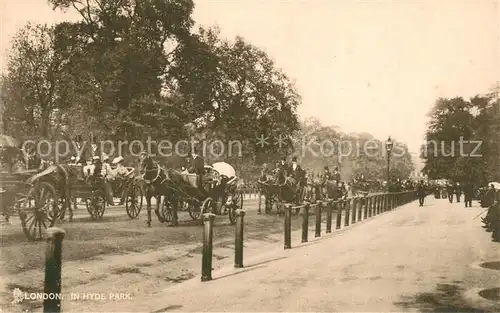 AK / Ansichtskarte London__UK Hyde Park 