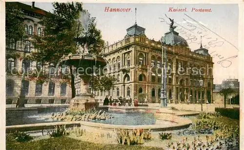 AK / Ansichtskarte Hannover Kaiserlicher Palast Feldpost Hannover
