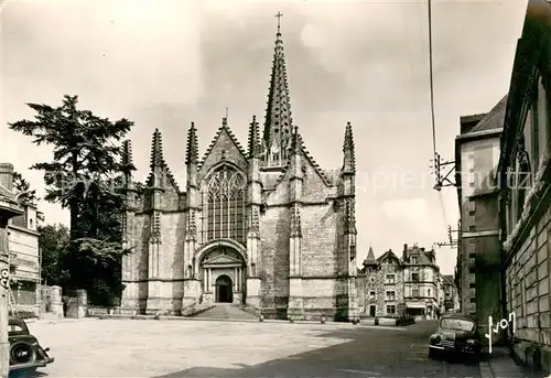 AK / Ansichtskarte Vitre_d_Ille et Vilaine Eglise Notre Dame Facade Ouest Vitre_d_Ille et Vilaine