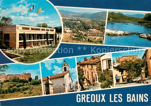 AK / Ansichtskarte Greoux les Bains_04 Tourisme Thermalisme Climatisme 