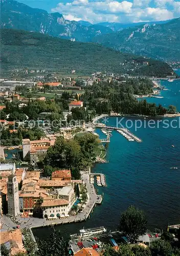 AK / Ansichtskarte Riva__del_Garda_IT Panorama Blick auf den Hafen 