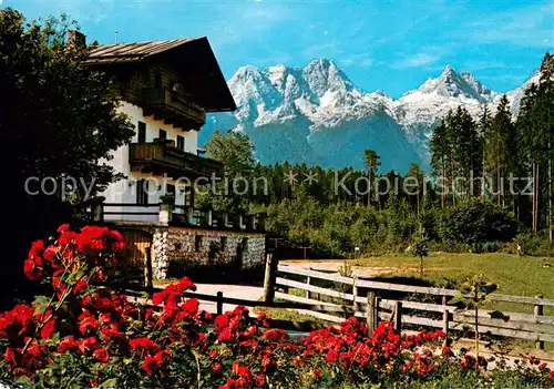 AK / Ansichtskarte Lofer Gasthof Antonia Loferer Steinberge Lofer