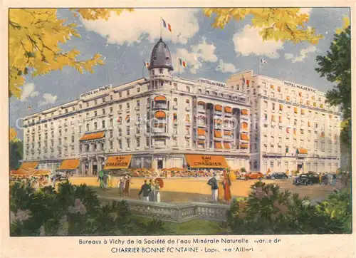 AK / Ansichtskarte Vichy_03_Allier Hotel du Parc 