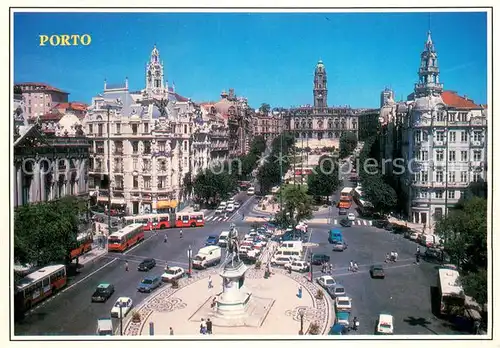 AK / Ansichtskarte Porto__Portugal Avenue des Allies et Mairie 