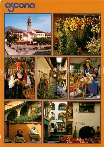 AK / Ansichtskarte Ascona_Lago_Maggiore Orts und Teilansichten Ascona_Lago_Maggiore