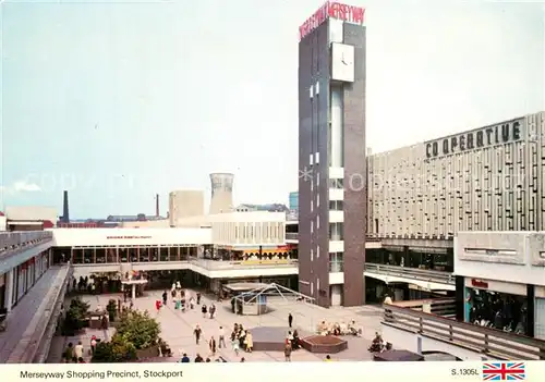 AK / Ansichtskarte Stockport__UK Merseway Shopping Precinct 