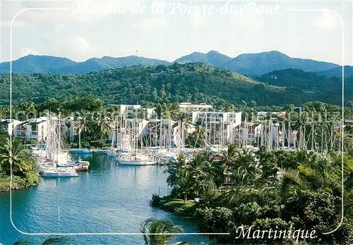 AK / Ansichtskarte Martinique Trois Ilets Marina de la Pointe du Bout Martinique