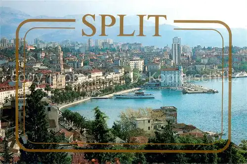 AK / Ansichtskarte Split_Spalato Panorama Split_Spalato