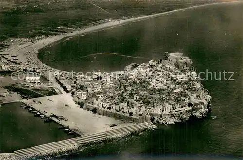 AK / Ansichtskarte Peniscola_ES Fliegeraufnahme 