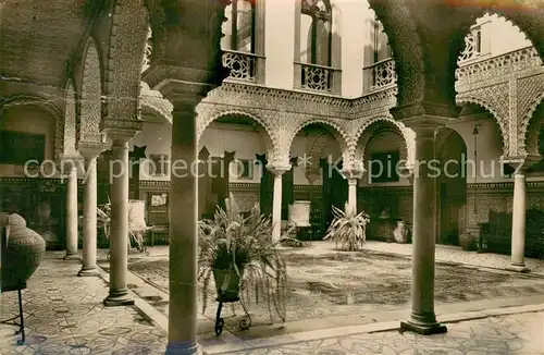 AK / Ansichtskarte Sevilla_Andalucia_ES Patio andaluz 