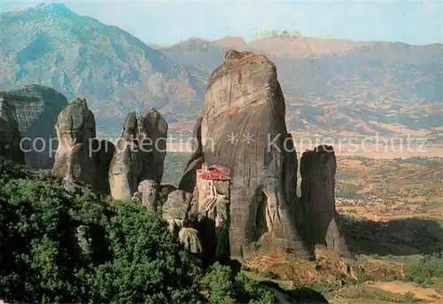 AK / Ansichtskarte Meteora_Monastero_Metamorphoris_Greece Panorama 