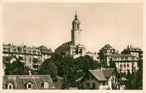 AK / Ansichtskarte Zuerich_ZH Fluntern Kirche Zuerich_ZH