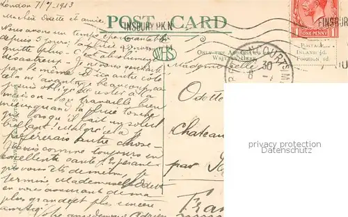 AK / Ansichtskarte London__UK View from the Monument 