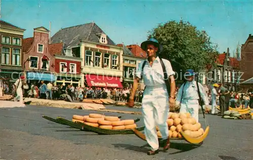 AK / Ansichtskarte Alkmaar_NL Kaasdragers 