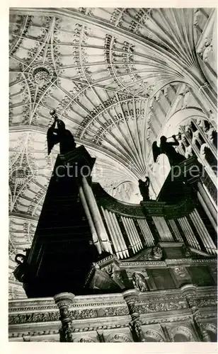 AK / Ansichtskarte Norwich__UK Kings College Chapel Vault and Organ 
