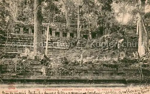 AK / Ansichtskarte Angkor Thom_Kambodscha Bahuon Le Palais en ruines 